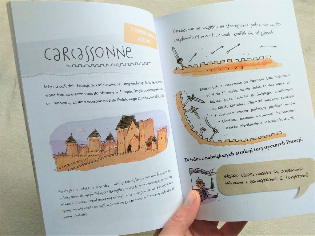 rysunek Carcassonne