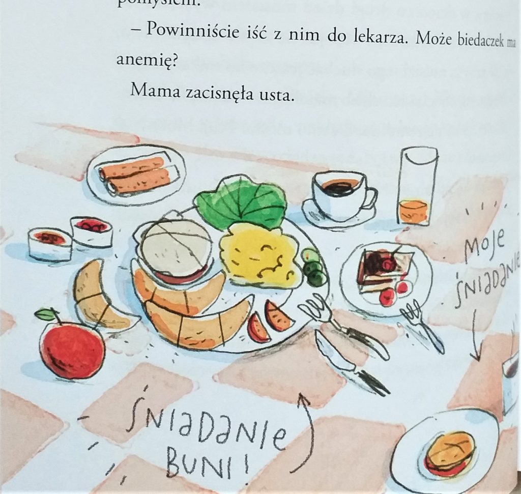ilustracja jedzenia